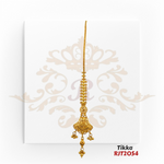 "Display Only Call for Availability and Price" Gold Tikka Kaajal Collection RJT2054