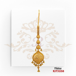 "Display Only Call for Availability and Price" Gold Tikka Kaajal Collection RJT2058