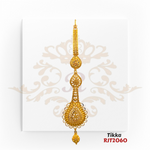 "Display Only Call for Availability and Price" Gold Tikka Kaajal Collection RJT2060