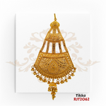 "Display Only Call for Availability and Price" Gold Jhumar Kaajal Collection RJT2062