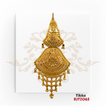 "Dispaly Only Call for Availability and Price" Gold Jhumar Kaajal Collection RJT2065