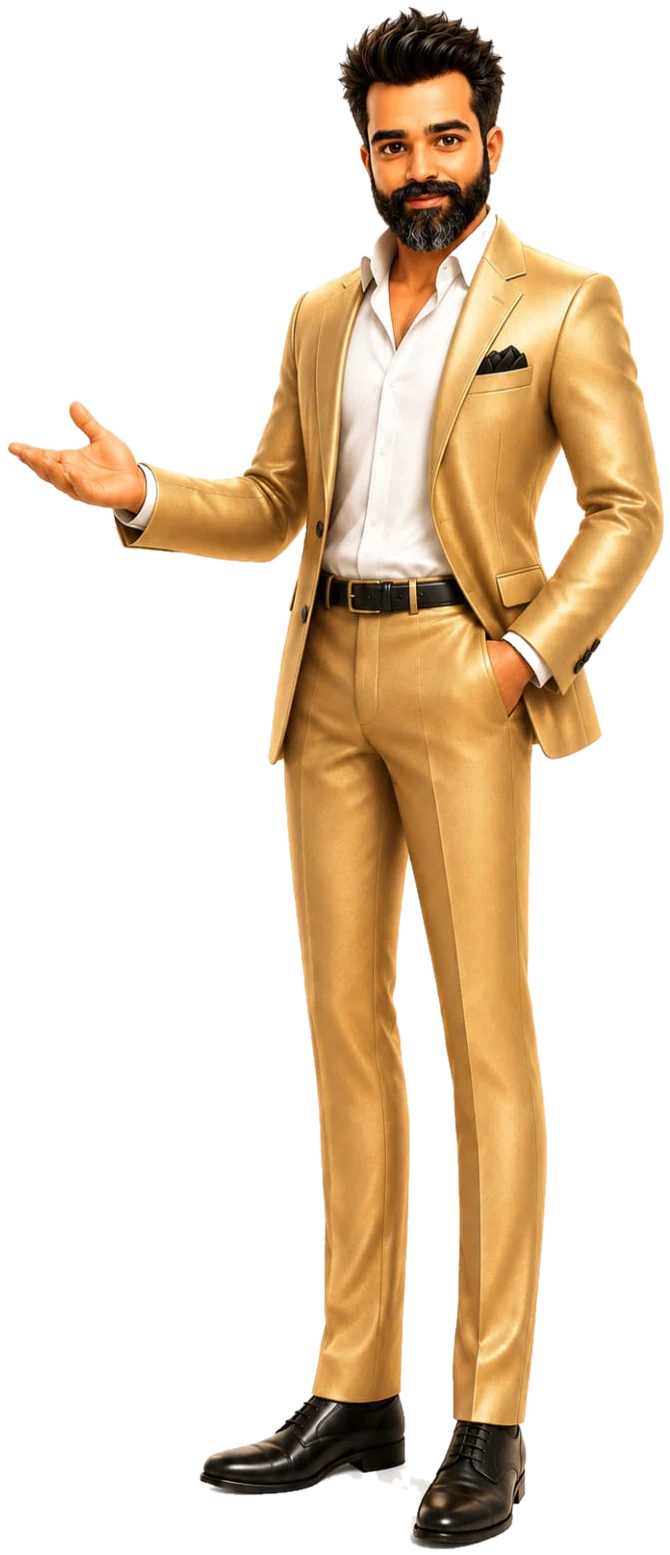 Mr. Regal, your host at Regal World